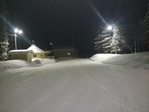 Kylätalon uudet pihavalot 31.1.2020
Kuva Heli Kaikkonen